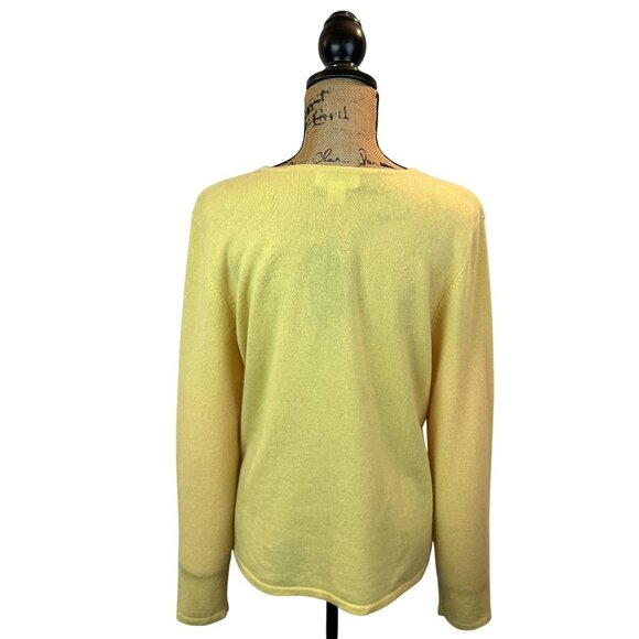 Marshall Fields 2-Ply Cashmere Sweater Womens XL NWT - Picture 6 of 11